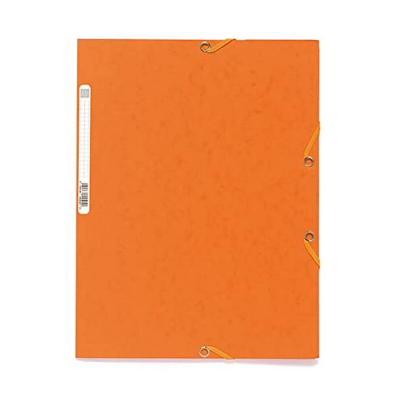Exacompta - Réf. 55504E - Carton de 25 chemises à élastiques - pochettes 3 rabats - en carte lustrée 400 g/m2 - dimensions 24 x 