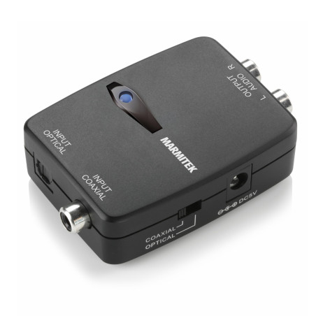 Convertisseur audio Toslink to coaxial - Marmitek Connect TC22 - Converter Audio - Coax sur Toslink - Twoway (2 Way) - Les deux