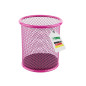 LEVIATAN Pot à Crayons en Métal – Porte-Stylo Rond Ø91 mm – Organiseur de Bureau et Maison – Filet Métallique avec Base Antidéra LEVIATAN Pot à Crayons en Métal – Porte-Stylo Rond Ø91 mm – Organiseur de Bureau et Maison – Filet Métallique avec Base Antidéra