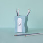 Balvi Pot à Crayons Sharpener Couleur Turquoise Pot Original et Amusant pour Crayons en Forme de Tail