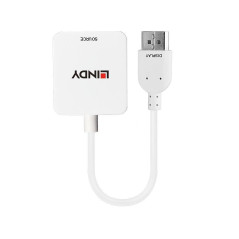 LINDY Convertisseur HDMI vers DisplayPort 4K Blanc 38146