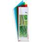 Exacompta - Réf. 661000E - Sachet de 50 pochettes coin lisse en PVC semi rigide 13/100ème - A4 avec encoche pour facilité l'ouve Exacompta - Réf. 661000E - Sachet de 50 pochettes coin lisse en PVC semi rigide 13/100ème - A4 avec encoche pour facilité l'ouve