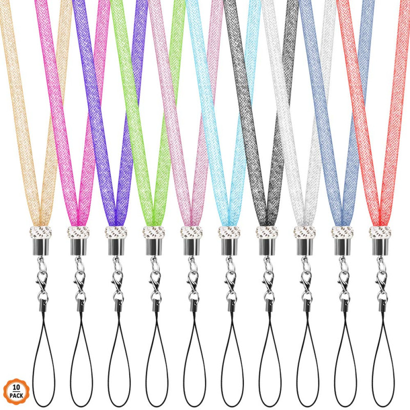 Dadabig 10PCS Porte Badge Cristal, Porte Badge Tour de Cou Tour de Cou Porte Clé Porte Carte Tour de Cou Laniere Tour de Cou pou Dadabig 10PCS Porte Badge Cristal, Porte Badge Tour de Cou Tour de Cou Porte Clé Porte Carte Tour de Cou Laniere Tour de Cou pou