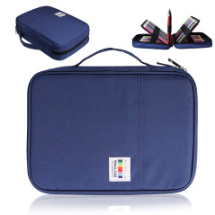 AYVANBER Étui à Crayons de Couleur 220 emplacements Porte-stylos en Gel Sac Organisateur étanche Artiste Peinture Pochette à Cra