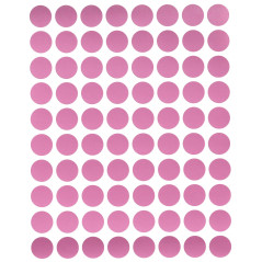 Royal Green 13mm Rose Étiquettes Autocollantes Cercles Rondes Petit Point De 1.3 Cm De Diamètre Gommettes Auto-Adhésives Pour Le