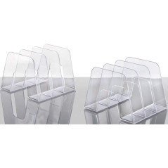 HAN 16200-23 Sorter Porte-Catalogue Cristal Transparent