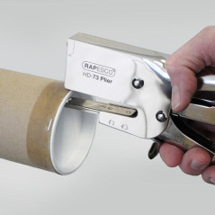 Rapesco 1169 Pince Agrafeuse HD-73 Grande Capacité, Capacité de 70 Feuilles, Chrome