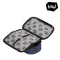 Baagl Trousse pour fournitures scolaires - pour garçon (Structures Skate) Baagl Trousse pour fournitures scolaires - pour garçon (Structures Skate)