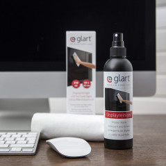 Glart Displayreiniger 250 ml und hochwertiges Ultra-Mikrofasertuch