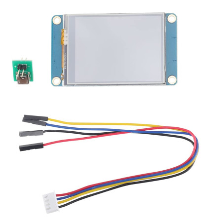 Aihasd English 2.4" TFT 320x240 Nextion HMI USART UART écran Tactile résistif LCD Module Panneau d'écran Tactile pour Arduino TF