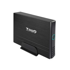 TOOQ TQE-3520B - Boîtier USB 2.0 pour disques durs 3,5", SATA I/II/III, Noir