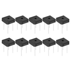 Redresseur De Diode Sur Pont 10A 1000V Performances Stables À 4 Broches Application Electronique (5Pcs)