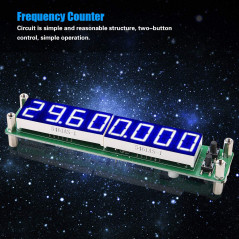 Oumefar PLJ-8LED-H 0.1~1000MHz RF Signal compteur de fréquence cymomètre Module de testeur accessoires pour laboratoire Test équ