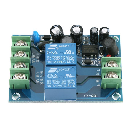 Sélecteur De Courant Bidirectionnel 85-240V 110V 220V 230V 10A Module D'Alimentation Double Contrôleur De Commutation Automatiqu