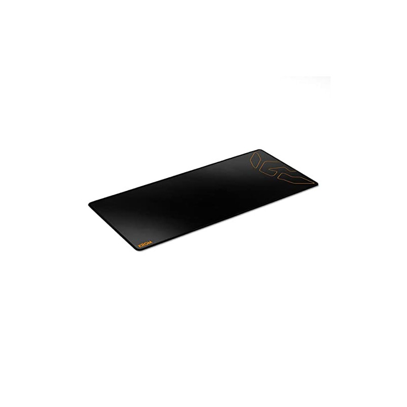 KROM KNOUT XL - Tapis de souris de jeu pour souris d'ordinateur, Dimensions : 900x350x3mm, Surface lisse et douce, Base en caout