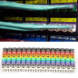 Clip-on String Marquage Box Numérique en Plastique Étiquette de Fil Coloré pour Marqueur de Câble et Tube (150PCS -1.5MM) Clip-on String Marquage Box Numérique en Plastique Étiquette de Fil Coloré pour Marqueur de Câble et Tube (150PCS -1.5MM)