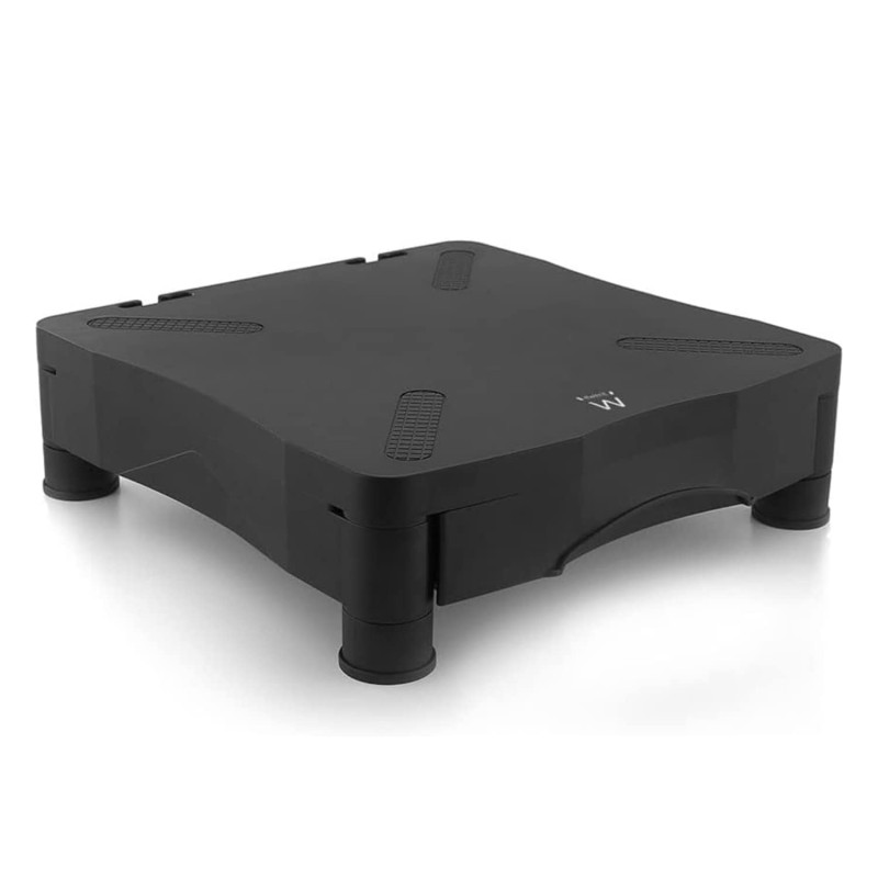 Ewent Monitor Stand with Integrated Drawer-Black Ewent Monitor Stand with Integrated Drawer-Black