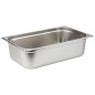 APS 81106 Récipient GN 1/1, récipient Gastronorm en acier inoxydable/Dimensions 32,5 x 53 cm/Profondeur 150 mm/Volume 20 litres APS 81106 Récipient GN 1/1, récipient Gastronorm en acier inoxydable/Dimensions 32,5 x 53 cm/Profondeur 150 mm/Volume 20 litres