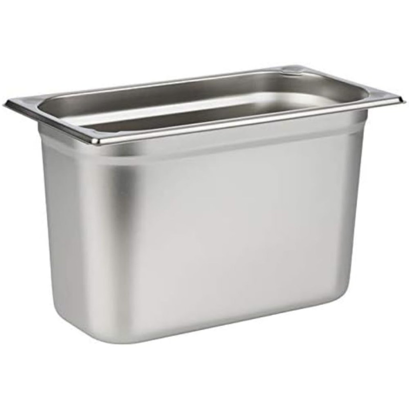 APS 81308 Récipient GN 1/3, acier inoxydable Récipient Gastronorm, dimensions 175 x 325 mm/hauteur 200 mm/volume 7,0 litres APS 81308 Récipient GN 1/3, acier inoxydable Récipient Gastronorm, dimensions 175 x 325 mm/hauteur 200 mm/volume 7,0 litres