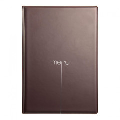 DAG Style Porte-Menu Ligne Risto, Format A4, Couleur Noir, fabriqué en Italie, pour Feuilles 21x29,7cm