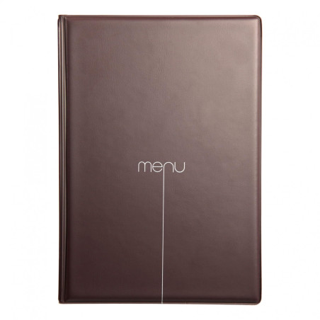 DAG Style Porte-Menu Ligne Risto, Format A4, Couleur Noir, fabriqué en Italie, pour Feuilles 21x29,7cm