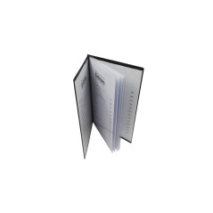 DAG Style Porte-Menu Ligne Risto, Format A4, Couleur Noir, fabriqué en Italie, pour Feuilles 21x29,7cm