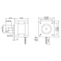 STEPPERONLINE Nema 17 Moteur pas a pas Bipolaire 1.8deg 26Ncm 0.4A 12V 42x34mm 4 Fils pour Imprimante 3D, Machine CNC STEPPERONLINE Nema 17 Moteur pas a pas Bipolaire 1.8deg 26Ncm 0.4A 12V 42x34mm 4 Fils pour Imprimante 3D, Machine CNC