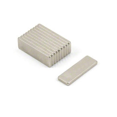 Ultra High Performance N52 Neadymium Manget - 25mm x 8mm x 2mm D'Épaisseur - Put 3kg - Pack de 10