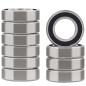 XiKe 685-2RS Roulement à Billes à Double Étanchéité 5x11x5mm Acier au Chrome et Pré-lubrifiés, 685RS Roulements à billes miniatu XiKe 685-2RS Roulement à Billes à Double Étanchéité 5x11x5mm Acier au Chrome et Pré-lubrifiés, 685RS Roulements à billes miniatu