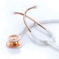 ADC Adscope 603 - Stéthoscope de cardiologie convertible - Or rose/blanc ADC Adscope 603 - Stéthoscope de cardiologie convertible - Or rose/blanc
