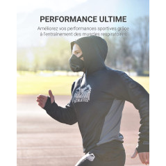 Phantom Athletics Masque d'entraînement Entraînement à la résistance respiratoire pour de Meilleures Performances Sportives - No