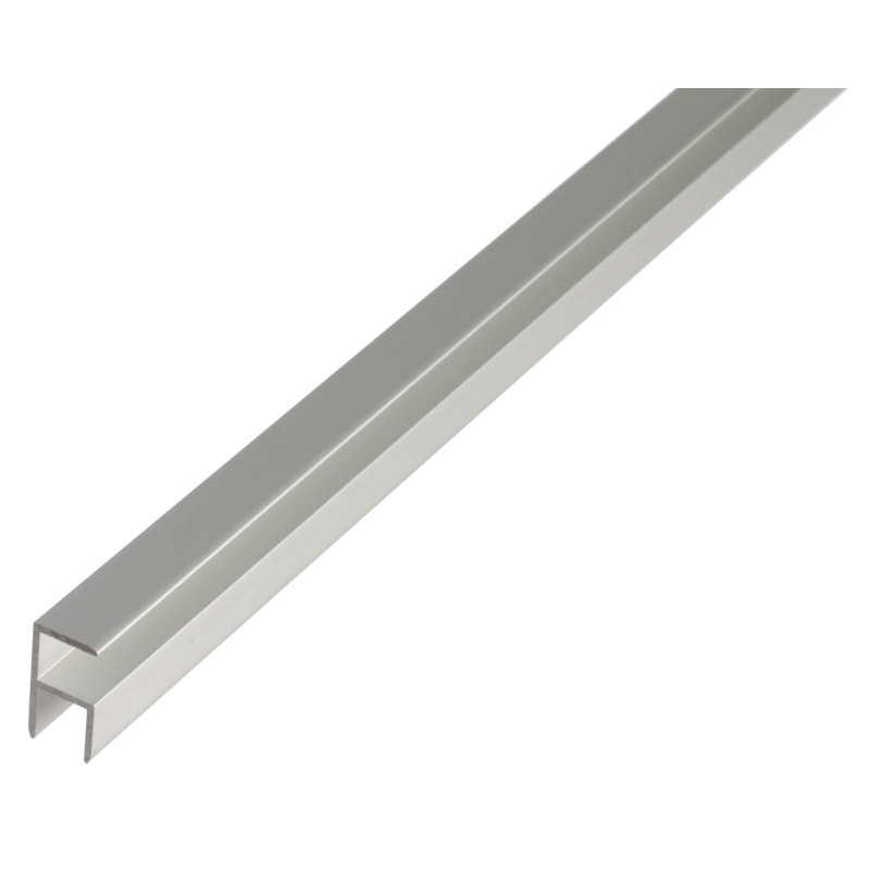 Alberts 030609 Cornière | à autoserrage | aluminium, anodisée, couleur argent | 1000 x 12,9 x 24 mm Alberts 030609 Cornière | à autoserrage | aluminium, anodisée, couleur argent | 1000 x 12,9 x 24 mm