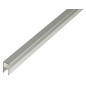 Alberts 030609 Cornière | à autoserrage | aluminium, anodisée, couleur argent | 1000 x 12,9 x 24 mm Alberts 030609 Cornière | à autoserrage | aluminium, anodisée, couleur argent | 1000 x 12,9 x 24 mm