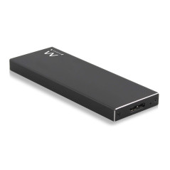 Ewent SSD M.2 Case NGFF USB A et B/BM 3.2 Gen1 (USB 3.0) jusqu'à 5Gbps, Boîtier Externe pour Disque Dur 80mm, SSD 2230/2242/2260