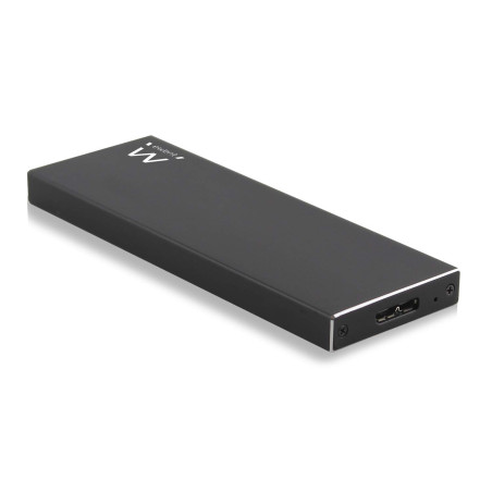 Ewent SSD M.2 Case NGFF USB A et B/BM 3.2 Gen1 (USB 3.0) jusqu'à 5Gbps, Boîtier Externe pour Disque Dur 80mm, SSD 2230/2242/2260