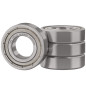 XiKe Roulements à billes 6002ZZ 15x32x9mm - Acier 100Cr6 - Double joint métallique - Pré-lubrifié - Lot de 4. XiKe Roulements à billes 6002ZZ 15x32x9mm - Acier 100Cr6 - Double joint métallique - Pré-lubrifié - Lot de 4.