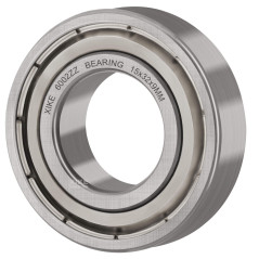XiKe Roulements à billes 6002ZZ 15x32x9mm - Acier 100Cr6 - Double joint métallique - Pré-lubrifié - Lot de 4.