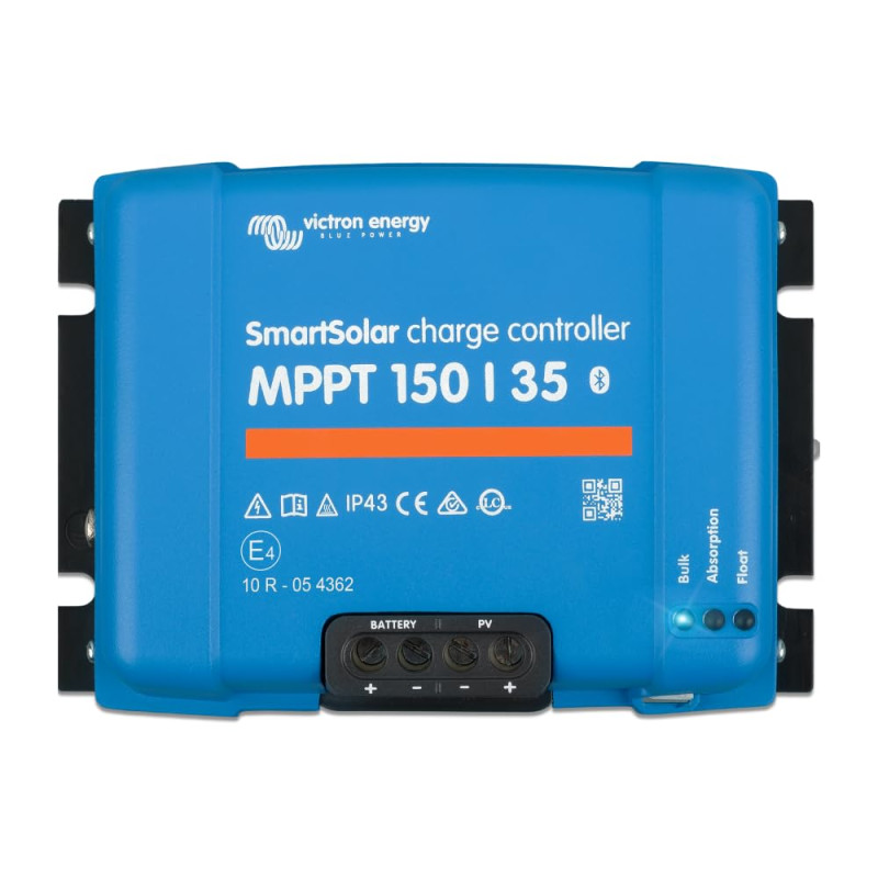 Victron Energy SmartSolar MPPT 150V 35 amp 12/24/36/48-Volt Contrôleur de Charge Solaire (Bluetooth) Victron Energy SmartSolar MPPT 150V 35 amp 12/24/36/48-Volt Contrôleur de Charge Solaire (Bluetooth)