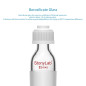 StonyLab Thermomètre Inlet Adaptateur avec 24/40 Joint Intérieur, 80mm de Hauteur, pour Appareil de Distillation StonyLab Thermomètre Inlet Adaptateur avec 24/40 Joint Intérieur, 80mm de Hauteur, pour Appareil de Distillation