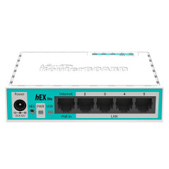Mikrotik Hex Lite Routeur connecté Blanc