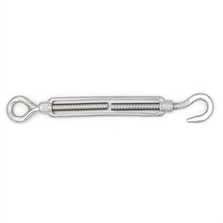 Mecollection M4/M5/M6/M8 304 Acier Inoxydable Crochet et Oeillet Tendeur à Œillets avec Câble Fil Fil de Serrage 10pcs