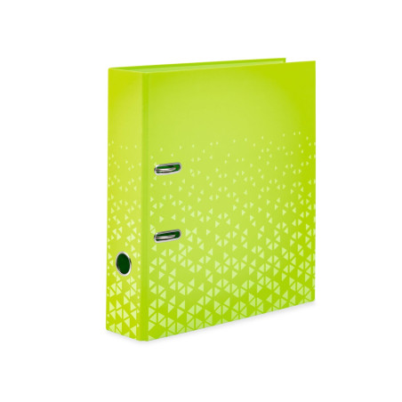 HERMA 20123 Classeur A4 en carton avec impression intérieure pour l'école et le bureau Vert 7 cm de large Classeur à anneaux en
