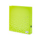 HERMA 20123 Classeur A4 en carton avec impression intérieure pour l'école et le bureau Vert 7 cm de large Classeur à anneaux en 
