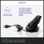 Ewent Souris Ergonomique - Poignée Verticale - Connecteur USB - Équipée d'un capteur Optique 1000dpi Ewent Souris Ergonomique - Poignée Verticale - Connecteur USB - Équipée d'un capteur Optique 1000dpi