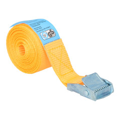 Sangle à cliquet avec Boucle Carpoint 5 m x 2,5cm, Orange