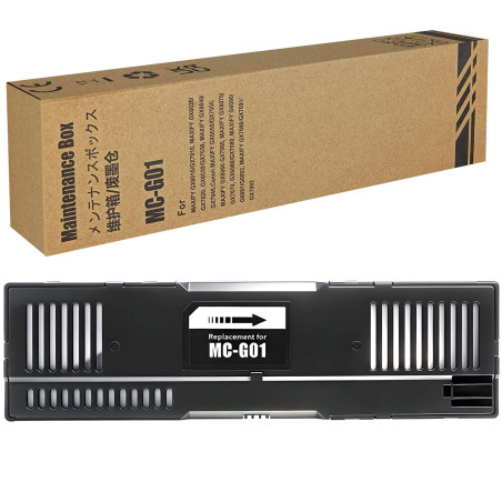 LAIPENG MC-G01 Cartouche d'entretien Compatible pour MAXIFY GX6010 GX7010 GX6020 GX7020 GX6030 GX7030 GX6040 GX7040 GX6050 GX705
