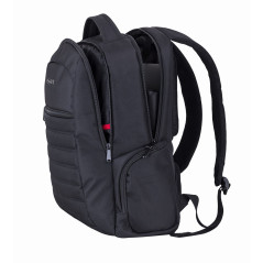 Sac à Dos Ordinateur Portable, Ewent Sac a Dos jusqu'à 17,3",5 Compartiments, pour Homme Femme, Sac à Dos Travail/école, Impermé