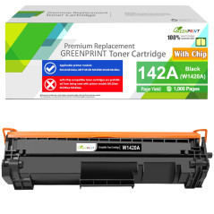 142A W1420A (avec puce) Cartouche de toner compatible 1000 pages Capacité standard noire pour H P M110 M110W MFP M139 M140 M140W