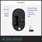 Ewent EW3223 Souris Sans Fil avec Capteur Optique 1000 dpi-Nano Récepteur USB Noir Ewent EW3223 Souris Sans Fil avec Capteur Optique 1000 dpi-Nano Récepteur USB Noir