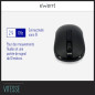 Ewent EW3223 Souris Sans Fil avec Capteur Optique 1000 dpi-Nano Récepteur USB Noir Ewent EW3223 Souris Sans Fil avec Capteur Optique 1000 dpi-Nano Récepteur USB Noir